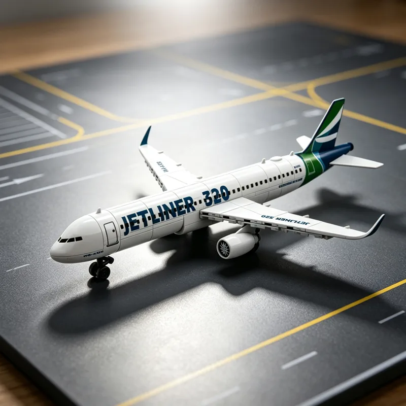 Modellflugzeug A320 Fluglinien – Model Airplane Plastic Bewertung und Preis