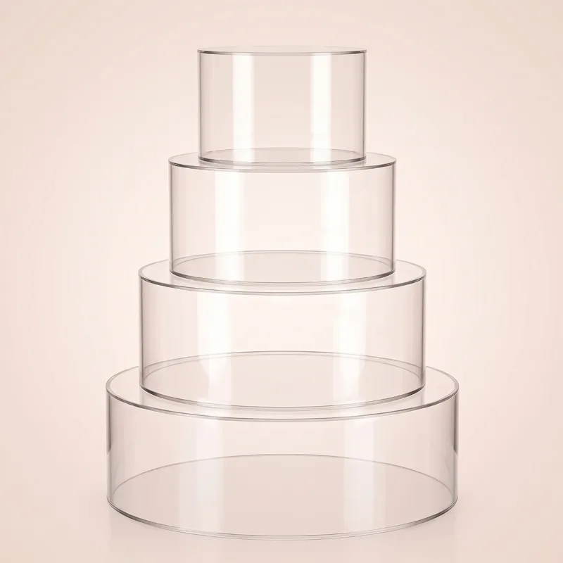 4-teiliges Tortenpräsentations – Display Risers Set Bewertung und Preis