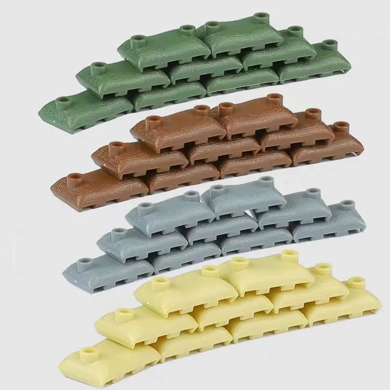 50 Stück MOC Militär-Sandsack- – Lego Minifigure Holder Bewertung und Preis