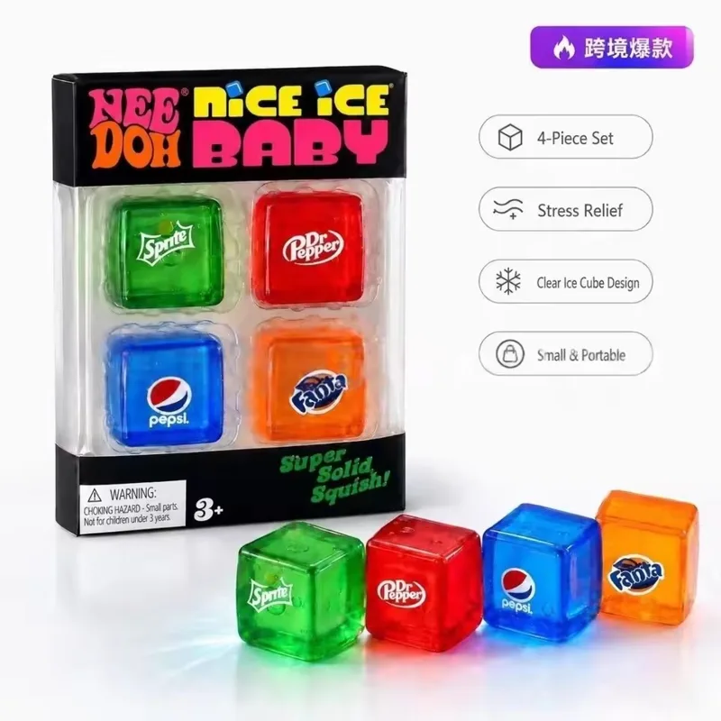 Needoh Mini Nice Ice Baby 4er- – Fidget Cube Original Bewertung und Preis