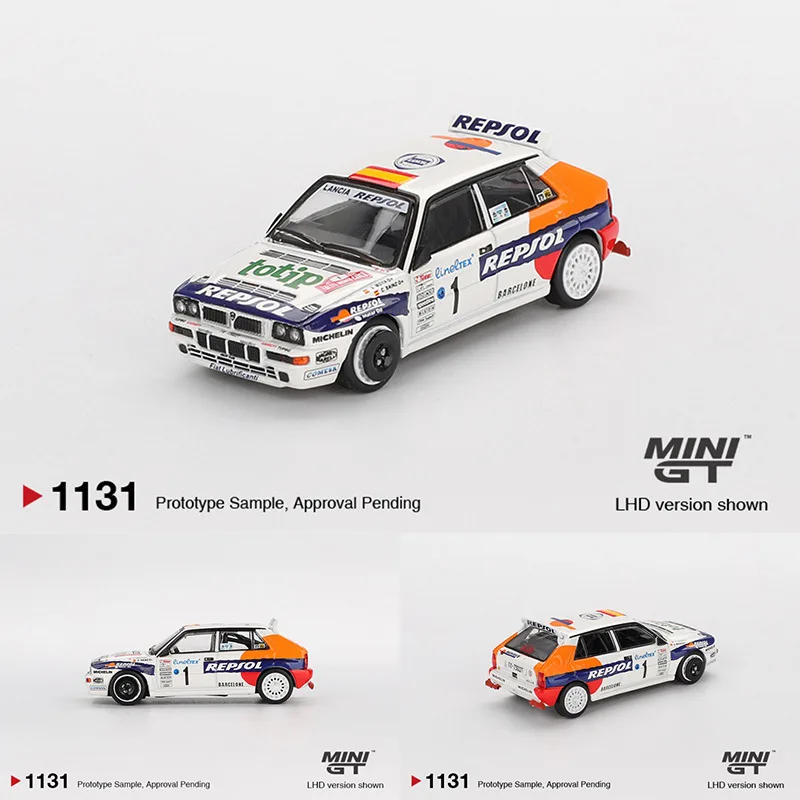MINIGT 1131 1:64 Lancia Delta  – Die Cast Car 1 64 Bewertung und Preis
