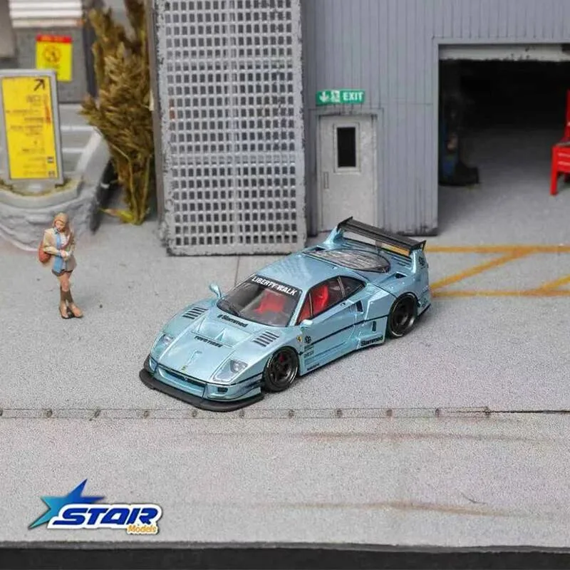 STAR 1:64 LBWK F40 Ice Blue Ma – Die Cast Car 1 64 Bewertung und Preis