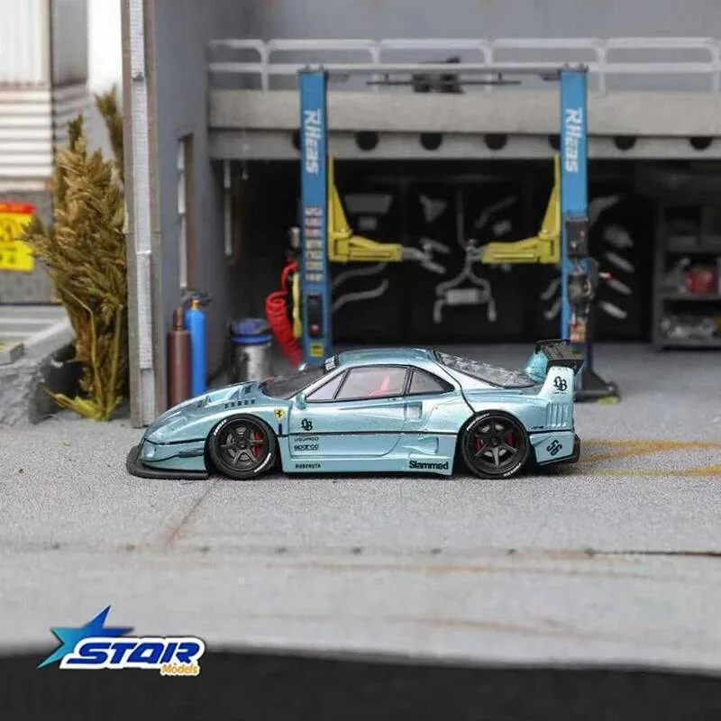 STAR 1:64 LBWK F40 Ice Blue Ma – Die Cast Car 1 64 Bewertung und Preis