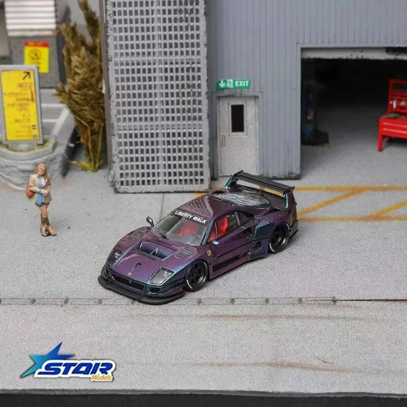 STAR 1:64 LBWK F40 Ice Blue Ma – Die Cast Car 1 64 Bewertung und Preis