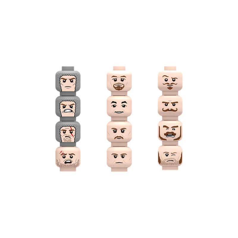 Verletzte Emotionale Gesichtsf – Lego Minifigure Holder Bewertung und Preis