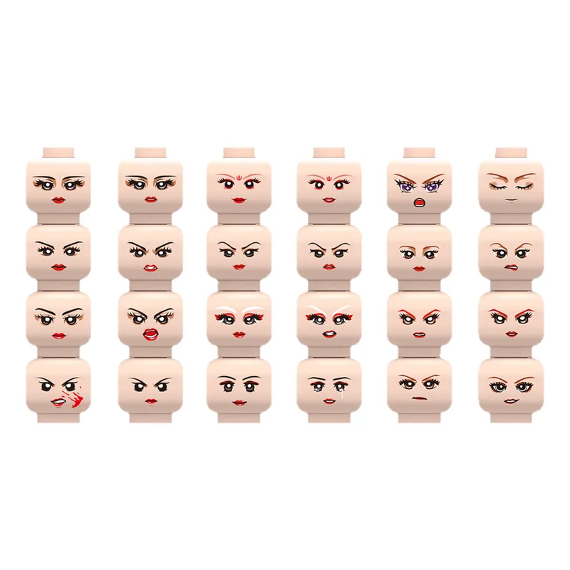 Verletzte Emotionale Gesichtsf – Lego Minifigure Holder Bewertung und Preis