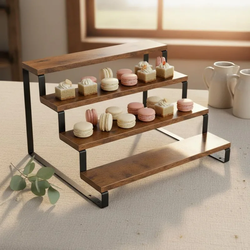 4-stufiger Präsentationsstände – Display Risers Set Bewertung und Preis