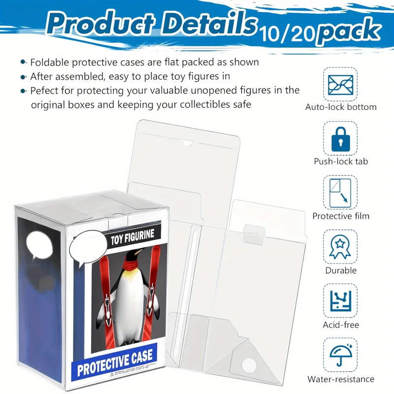 Durchsichtige Pop-Vitrine, kom – Funko Pop Protector Bewertung und Preis