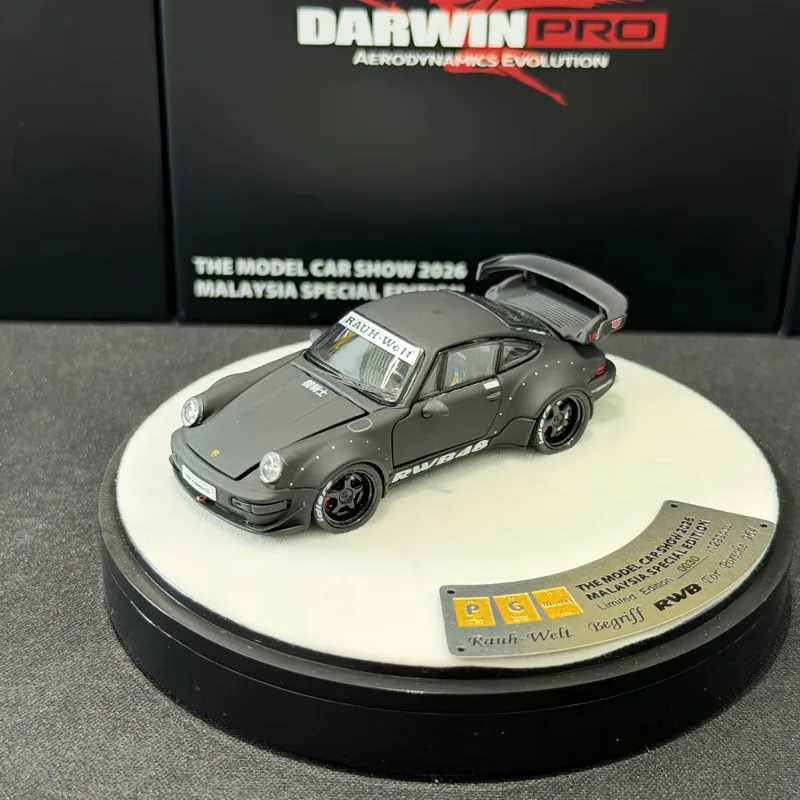 PGM 1:64 RWB964 Malaysia Exklu – Die Cast Car 1 64 Bewertung und Preis